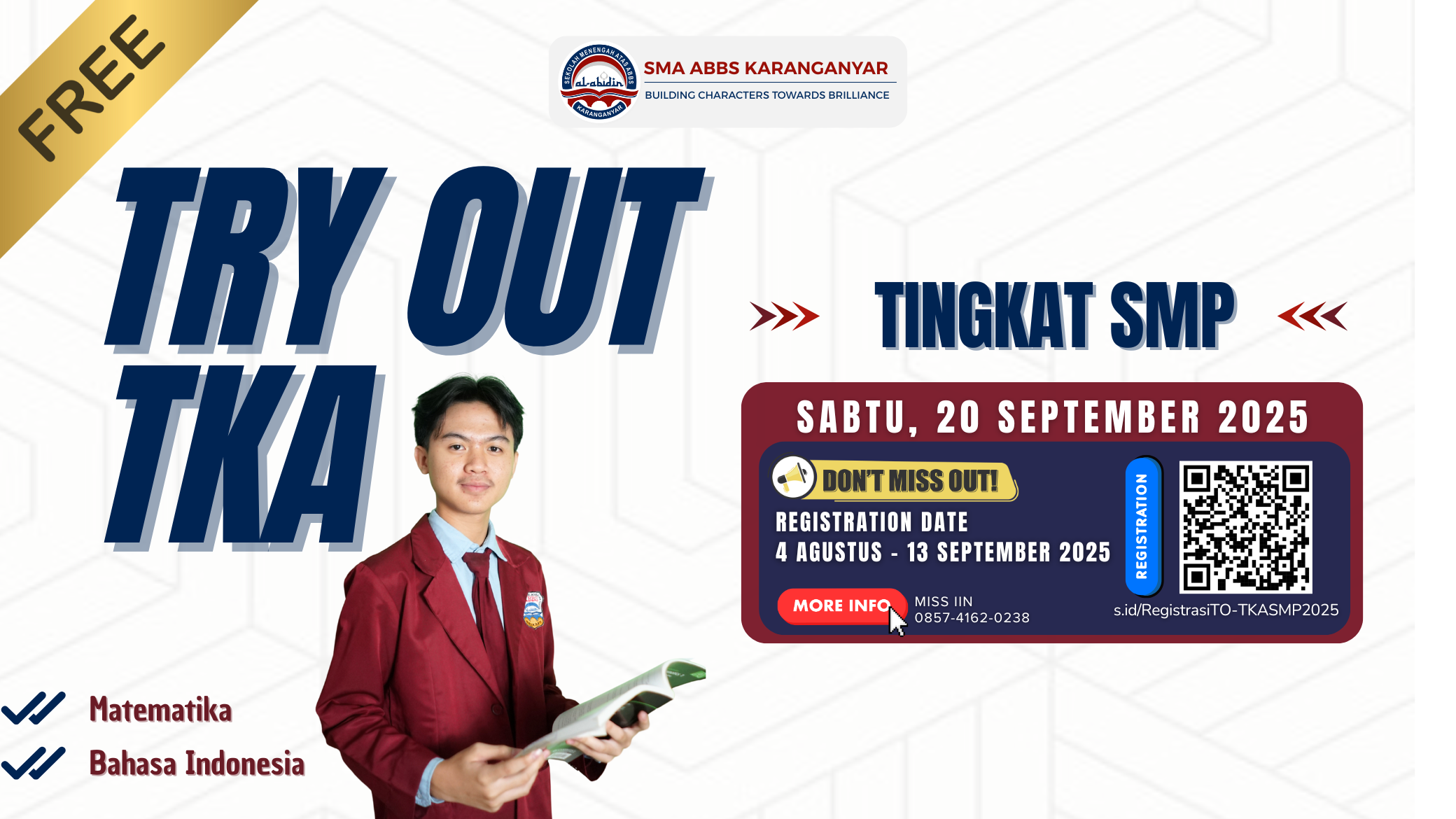 🌟 TRYOUT TKA TINGKAT SMP 🌟